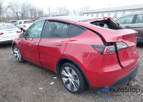 2021 Tesla Model Y Long Range Dual Motor All-Wheel Drive from USA, damaged, VIN 5YJYGDEE8MF117956